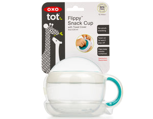 Oxo Tot Flippy Snack Cup & Travel Cover